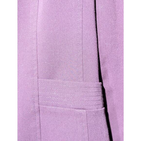 Worthington Works Stretch Separate Burgundy Fully Lined Blazer Womens Sz 18 - Picture 7 of 10